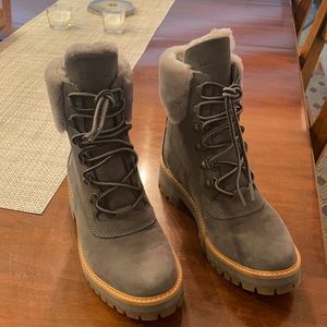 Timberland fur boots